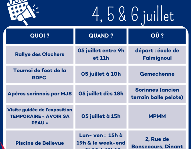 Que faire à Dinant ce week-end?