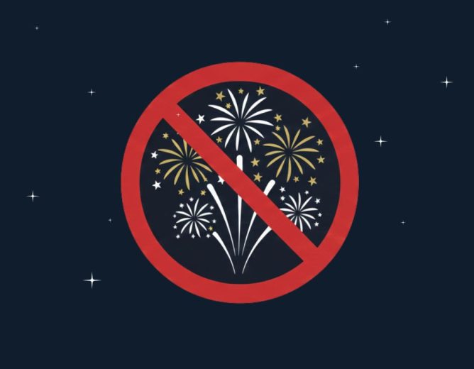 Feux d&rsquo;artifice interdits à Dinant