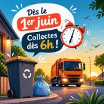 Collecte de déchets – BEP – Horaire adapté dès le 1er juin