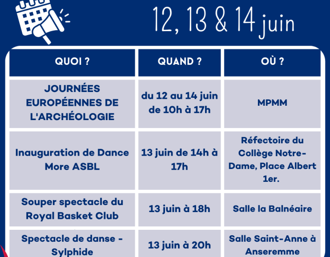 Que faire à Dinant ce week-end?