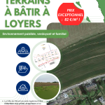 À SAISIR – 12 TERRAINS À BÂTIR À LOYERS (DINANT)