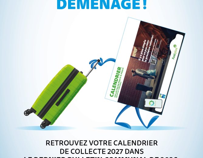 NEWS : Calendrier des collectes 2027